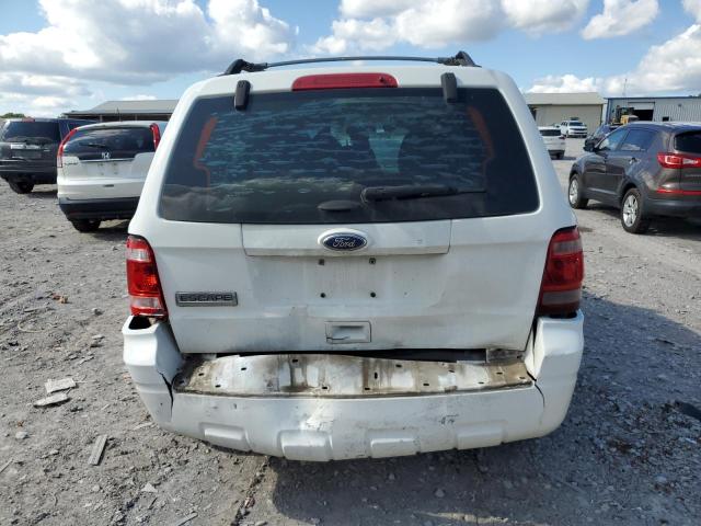 1FMCU0C71CKC10217 - 2012 FORD ESCAPE XLS WHITE photo 6