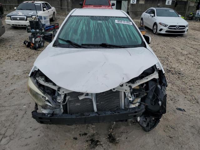 2T1BURHE7FC342383 - 2015 TOYOTA COROLLA L WHITE photo 5