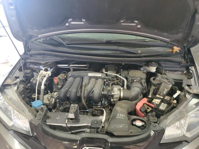 3HGGK5H51FM717262 - 2015 HONDA FIT LX GRAY photo 11