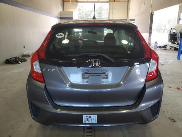 3HGGK5H51FM717262 - 2015 HONDA FIT LX GRAY photo 6