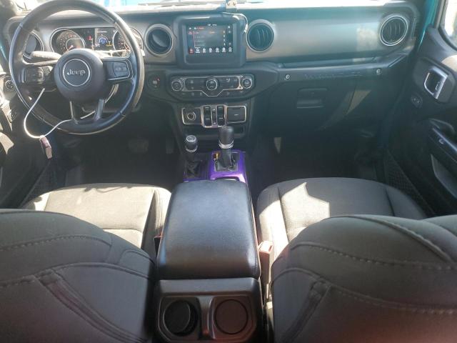 1C4HJXDG2LW177053 - 2020 JEEP WRANGLER U SPORT Turquesa foto 8