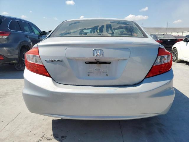 2HGFB2F99CH543984 - 2012 HONDA CIVIC EXL أزرق صورة 6