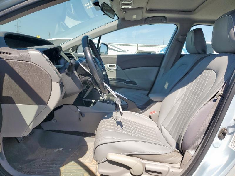 2HGFB2F99CH543984 - 2012 HONDA CIVIC EXL أزرق صورة 7