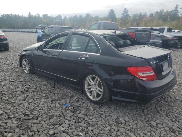 WDDGF8AB4ER313962 - 2014 MERCEDES-BENZ C 300 4MATIC BLACK photo 2