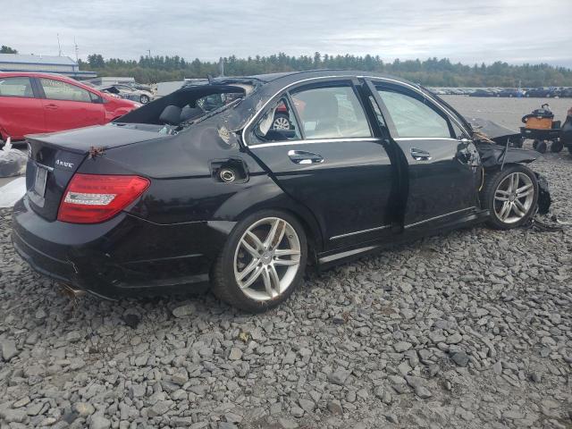 WDDGF8AB4ER313962 - 2014 MERCEDES-BENZ C 300 4MATIC BLACK photo 3
