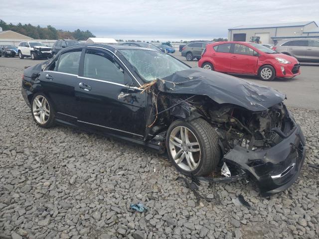 WDDGF8AB4ER313962 - 2014 MERCEDES-BENZ C 300 4MATIC BLACK photo 4