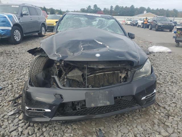 WDDGF8AB4ER313962 - 2014 MERCEDES-BENZ C 300 4MATIC BLACK photo 5
