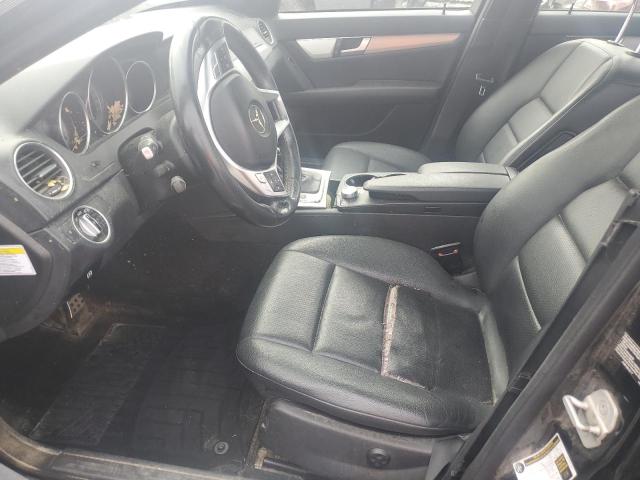 WDDGF8AB4ER313962 - 2014 MERCEDES-BENZ C 300 4MATIC BLACK photo 7
