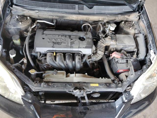 2T1KR32E88C709785 - 2008 TOYOTA COROLLA MA XR BLACK photo 11