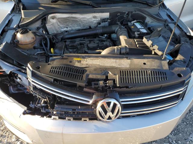WVGBV7AX7GW065476 - 2016 VOLKSWAGEN TIGUAN S SILVER photo 11