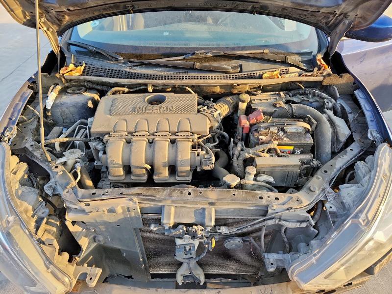 3N1AB7APXKY256273 - 2019 NISSAN SENTRA S 蓝色 照片 11