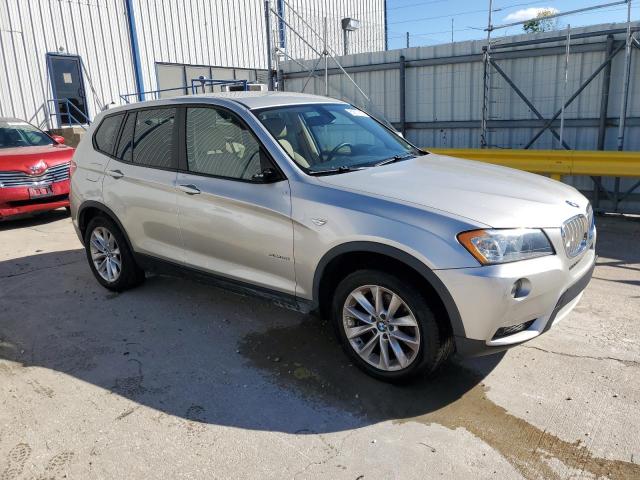 5UXWX9C55D0A29681 - 2013 BMW X3 XDRIVE28I ვერცხლისფერი ფოტო 4