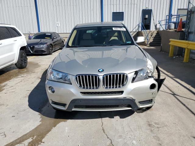 5UXWX9C55D0A29681 - 2013 BMW X3 XDRIVE28I ვერცხლისფერი ფოტო 5