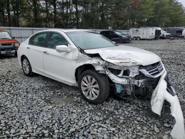 1HGCR2F80DA242400 - 2013 HONDA ACCORD EXL WHITE photo 4