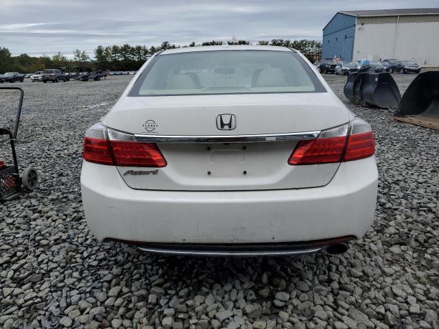 1HGCR2F80DA242400 - 2013 HONDA ACCORD EXL WHITE photo 6