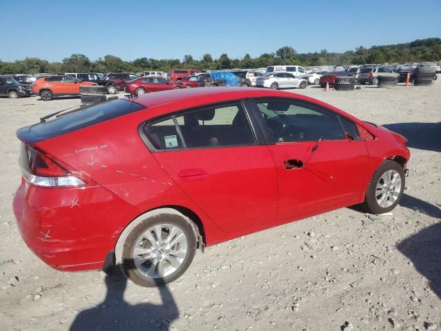 JHMZE2H70DS001597 - 2013 HONDA INSIGHT EX RED photo 3