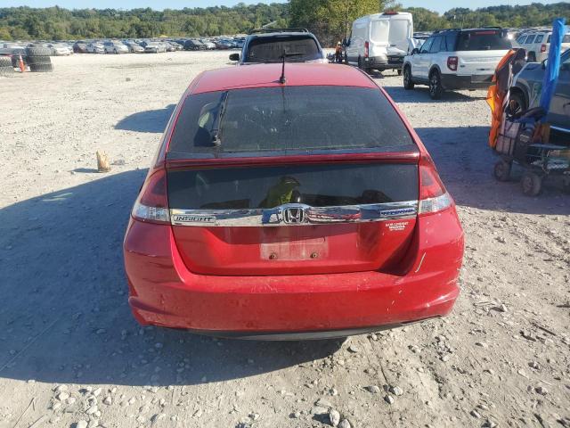 JHMZE2H70DS001597 - 2013 HONDA INSIGHT EX RED photo 6