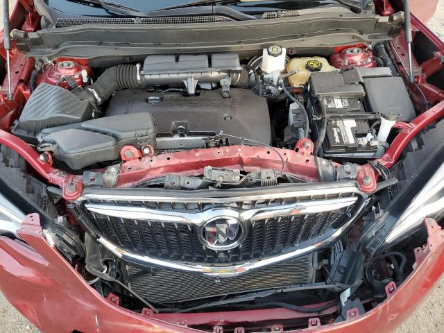 LRBFX2SAXKD063060 - 2019 BUICK ENVISION ESSENCE Կարմիր լուսանկար 12