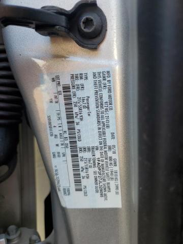 1FADP3F27JL329095 - 2018 FORD FOCUS SE ვერცხლისფერი ფოტო 12