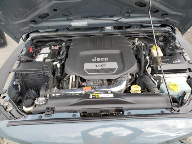 1C4BJWDG4FL611320 - 2015 JEEP WRANGLER U SPORT Екі түсті фото 11