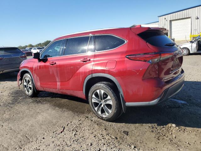5TDGZRBH2MS535930 - 2021 TOYOTA HIGHLANDER XLE წითელი ფოტო 2