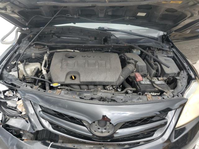 JTDBU4EEXBJ103612 - 2011 TOYOTA COROLLA BASE Черный фото 11