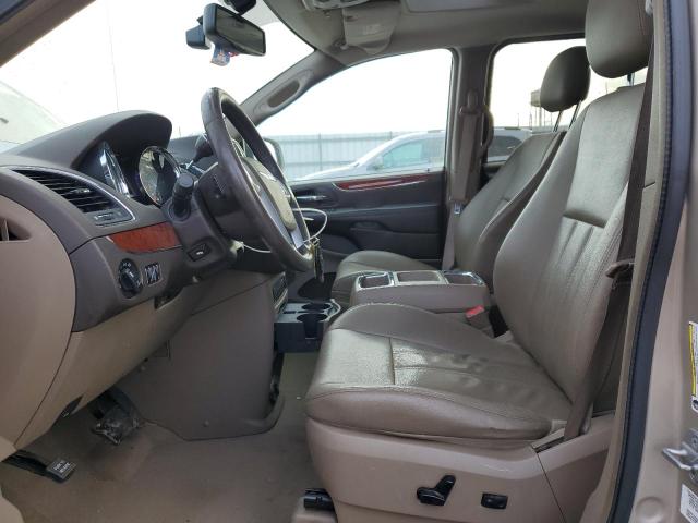 2C4RC1CGXDR569592 - 2013 CHRYSLER TOWN & COU TOURING L TAN photo 7