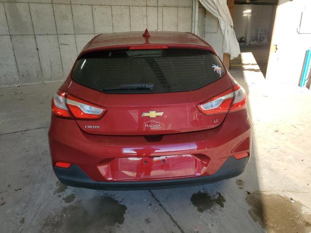 3G1BE6SM7HS572354 - 2017 CHEVROLET CRUZE LT RED photo 6