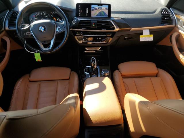 5UXTR9C58KLP88041 - 2019 BMW X3 XDRIVE30I ვერცხლისფერი ფოტო 8