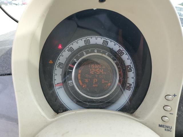 3C3CFFAR0CT112580 - 2012 FIAT 500 POP 灰色 照片 9