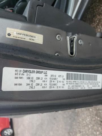 1J4NF1FB3BD258974 - 2011 JEEP COMPASS SPORT 银色 照片 13