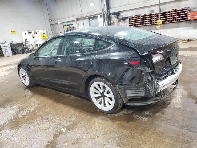 5YJ3E1EA2NF188275 - 2022 TESLA MODEL 3 შავი ფოტო 2