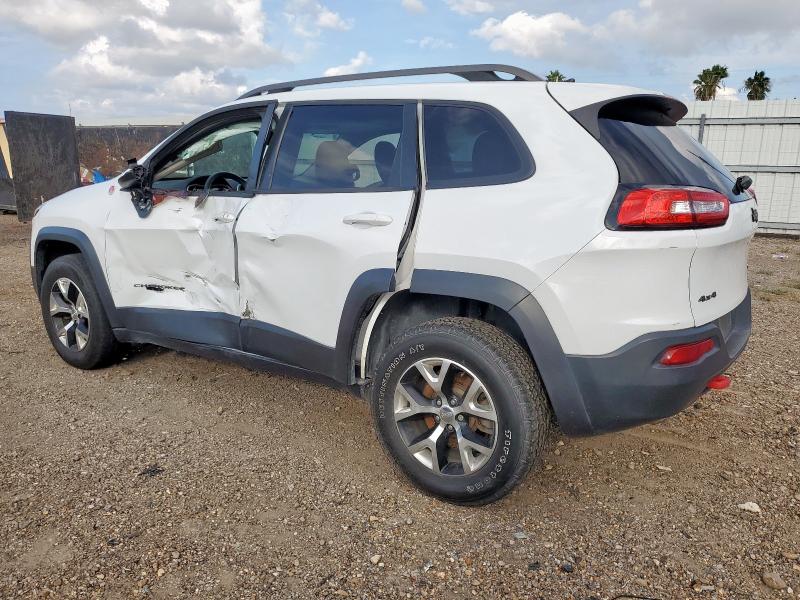 1C4PJMBB7HW510033 - 2017 JEEP CHEROKEE TRAILHAWK Білий фото 2
