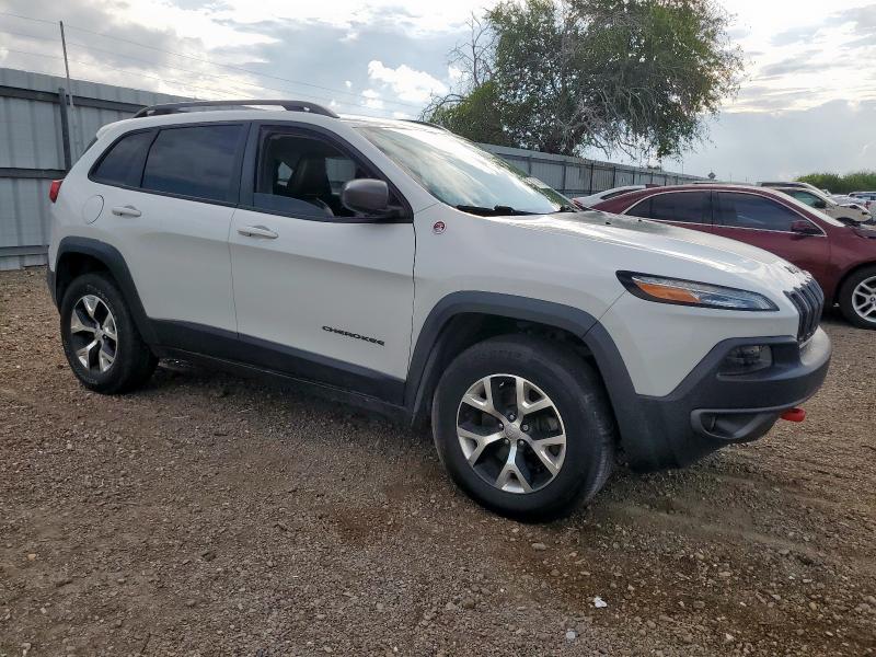1C4PJMBB7HW510033 - 2017 JEEP CHEROKEE TRAILHAWK Білий фото 4