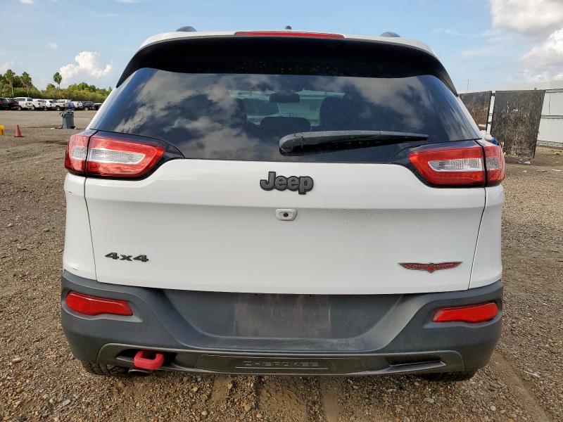1C4PJMBB7HW510033 - 2017 JEEP CHEROKEE TRAILHAWK Білий фото 6