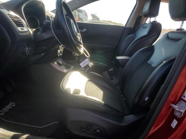 3C4NJDBB5JT232462 - 2018 JEEP COMPASS LATITUDE Czerwony zdjęcie 7