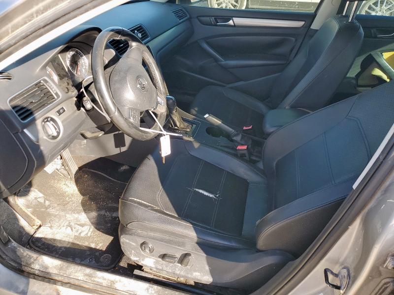 1VWAS7A32EC041927 - 2014 VOLKSWAGEN PASSAT S Gri fotoğraf 7