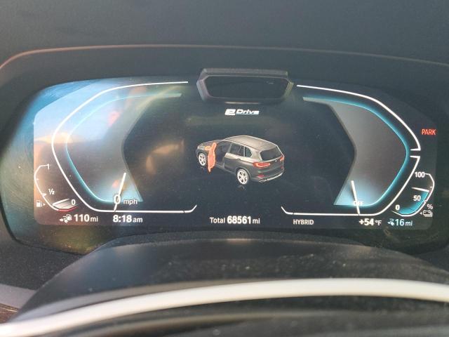 5UXTA6C06M9H64205 - 2021 BMW X5 XDRIVE45E WHITE photo 9