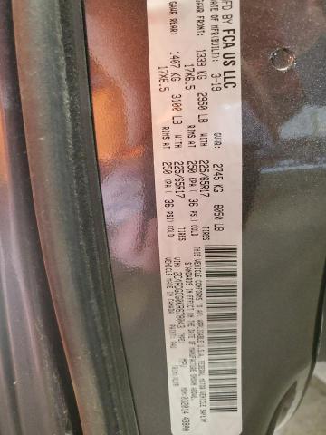 2C4RDGCG0KR678043 - 2019 DODGE GRAND CARAVAN SXT გრაფიტი ფოტო 13