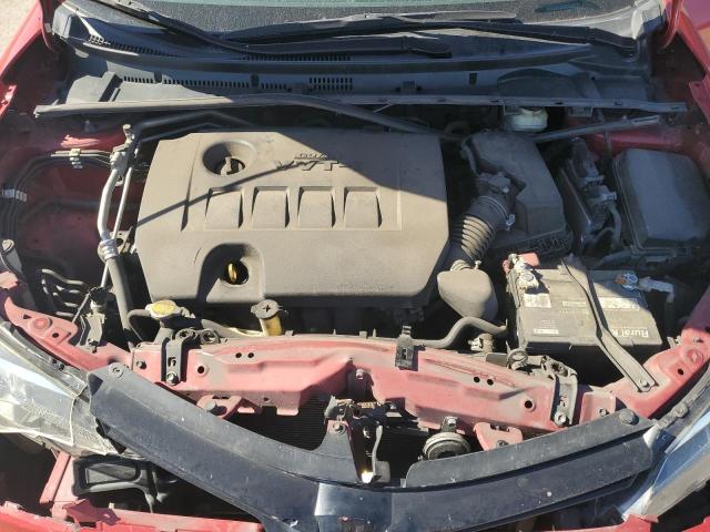 5YFBURHE0HP570681 - 2017 TOYOTA COROLLA L 红色 照片 11