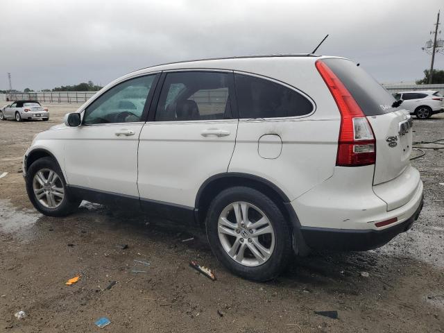 5J6RE3H77BL037733 - 2011 HONDA CR-V EXL WHITE photo 2