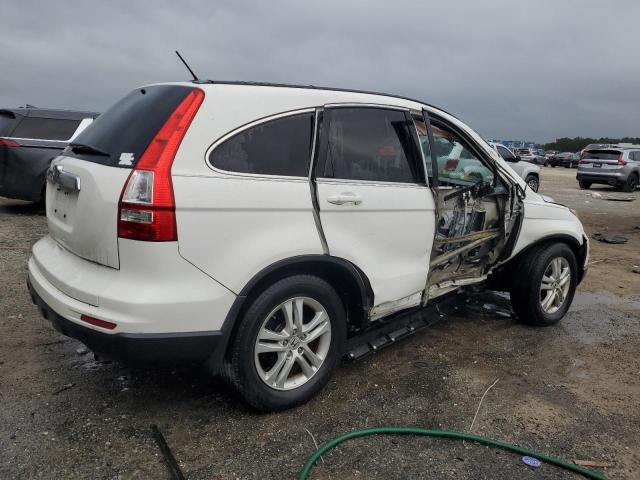 5J6RE3H77BL037733 - 2011 HONDA CR-V EXL WHITE photo 3