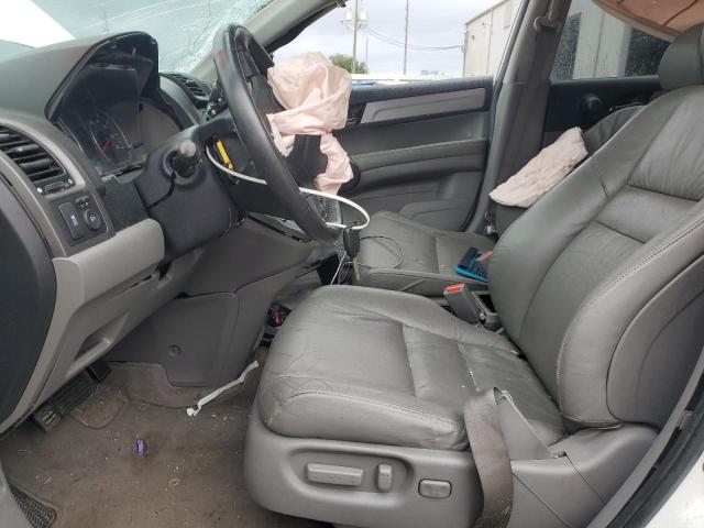 5J6RE3H77BL037733 - 2011 HONDA CR-V EXL WHITE photo 7