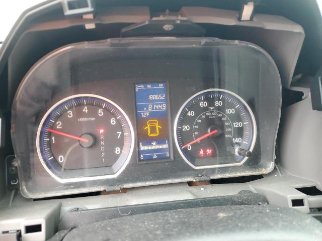 5J6RE3H77BL037733 - 2011 HONDA CR-V EXL WHITE photo 9