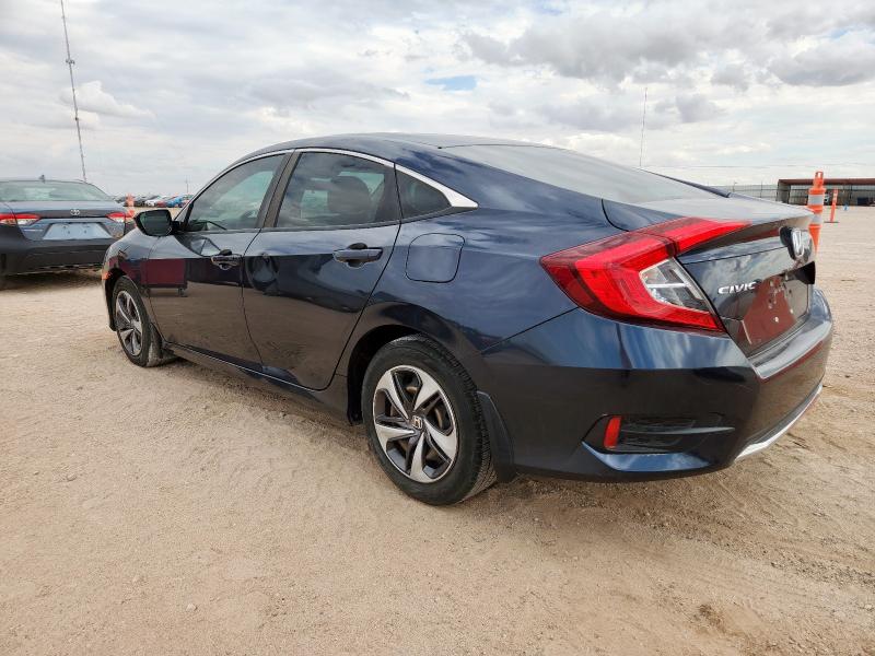 19XFC2F62KE012086 - 2019 HONDA CIVIC LX 蓝色 照片 2