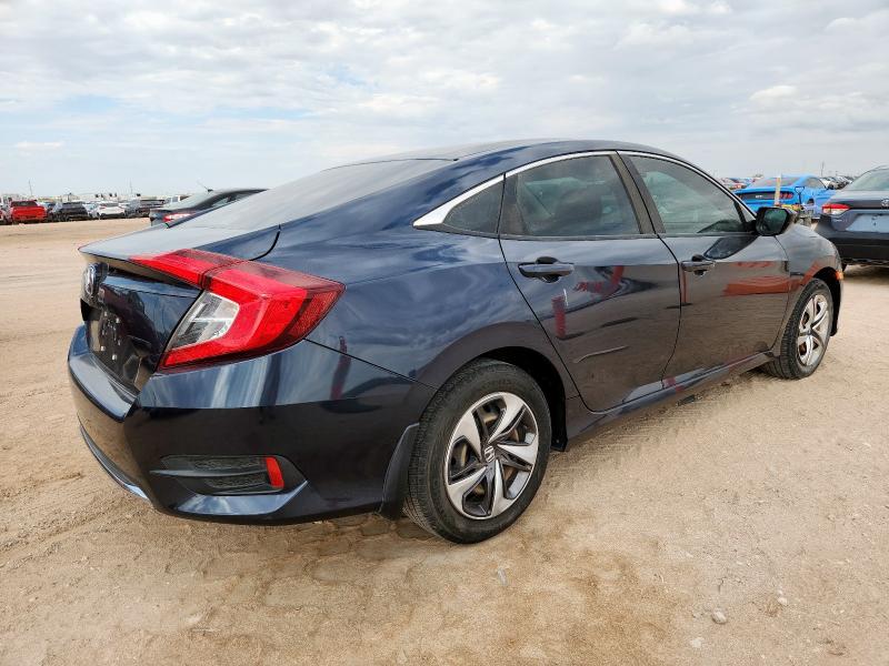 19XFC2F62KE012086 - 2019 HONDA CIVIC LX 蓝色 照片 3