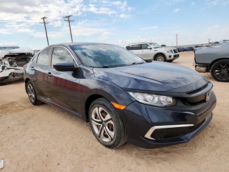 19XFC2F62KE012086 - 2019 HONDA CIVIC LX 蓝色 照片 4