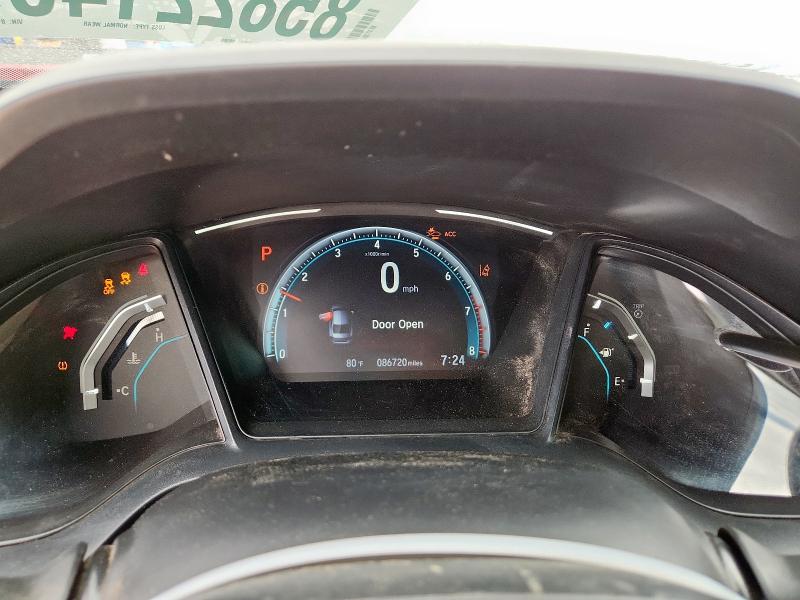 19XFC2F62KE012086 - 2019 HONDA CIVIC LX 蓝色 照片 9