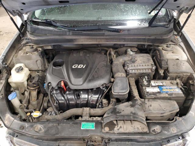 5NPEC4AC7CH422934 - 2012 HYUNDAI SONATA SE Srebrny zdjęcie 11