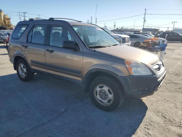 JHLRD68403C014671 - 2003 HONDA CR-V LX Коричневый фото 4